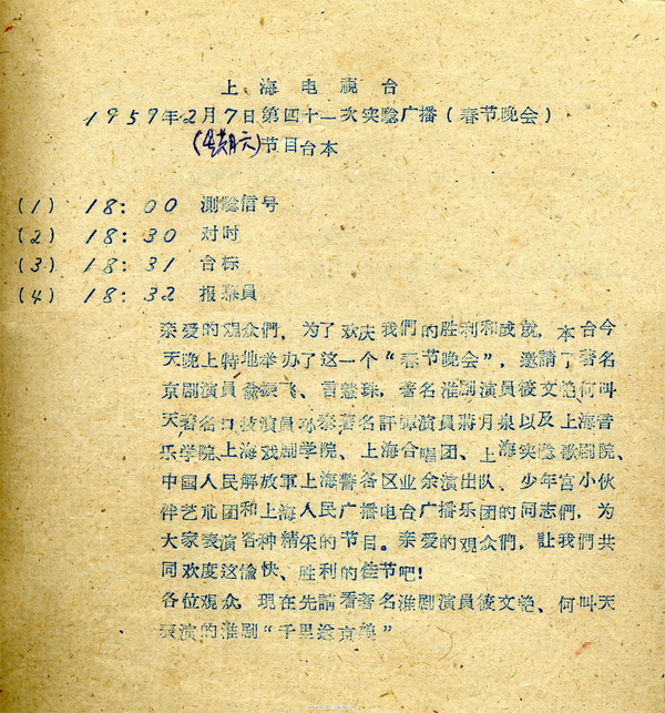 知道最早的春晚始于哪一年么？1983年1960年都不对